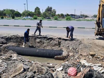 رفع بیش از سه هزار حادثه فاضلاب در آبفای منطقه دو کرمانشاه