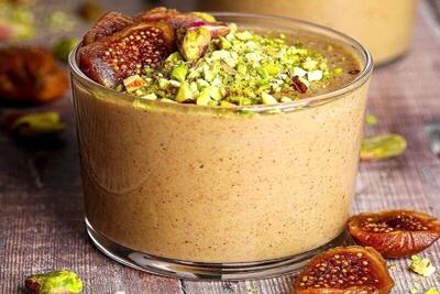 طرز تهیه تهیه فرنی انجیر خانگی؛ یک دسر خوشمزه برای ایمن شدن در برابر سرماخوردگی