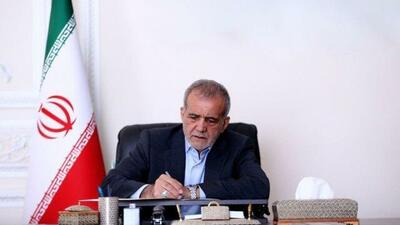 پیام تسلیت پزشکیان درپی شهادت سنوار