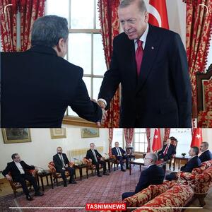 عراقچی با اردوغان دیدار کرد/تأکید اردوغان بر لزوم توقف جنایات اسرائیل