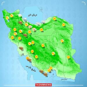 وزش باد شدید در تهران و کرج