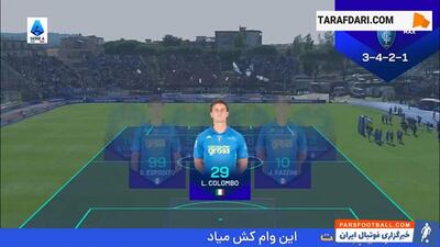 خلاصه بازی امپولی 0-1 ناپولی (سری آ - 25-2024) - پارس فوتبال