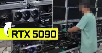 تصاویر واقعی کارت گرافیک GeForce RTX 5090 انویدیا را اینجا ببینید