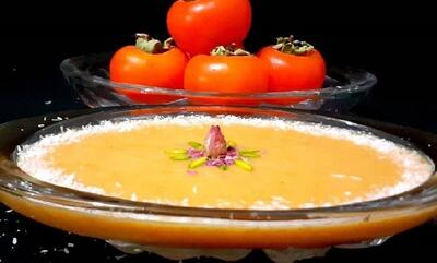 طرز تهیه فرنی خرمالو؛ دسر دلچسب و مقوی پاییزی