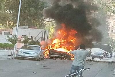 انفجار یک خودرو در دمشق؛ یک نفر شهید شد