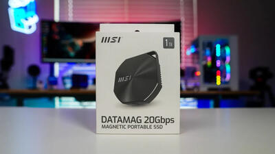 معرفی ویژگی‌های اس اس دی پرتابل MSI DATAMAG - گیمفا