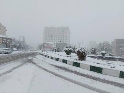 مدارس اردبیل به دلیل بارش برف مجازی شد