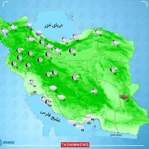 تداوم بارش برف و باران در مناطقی از کشور