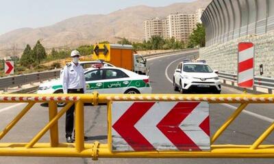 تردد از تهران و کرج به سمت این جاده ممنوع شد