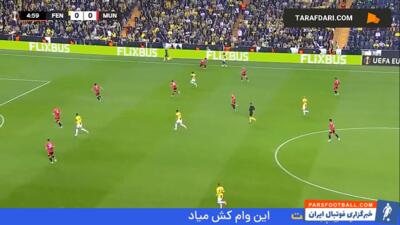 خلاصه بازی فنرباحچه 1-1 منچستریونایتد (لیگ اروپا - ۲۵-۲۰۲۴) - پارس فوتبال