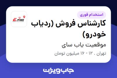 استخدام کارشناس فروش (ردیاب خودرو) در موقعیت یاب سای