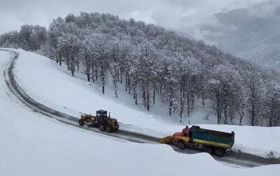 شرایط جاده های گلستان زمستانی شده است