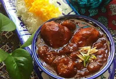 طرز تهیه خورش آلو مسما مجلسی با رسپی اصلی + ویدیو