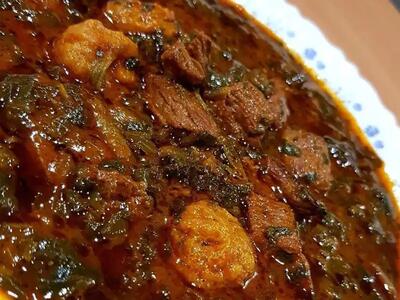 اندیشه معاصر - طرز تهیه خورشت آلو اسفناج مجلسی خوشمزه و آسان با تمام نکات/خورش آلو اسفناج+ فیلم اندیشه معاصر