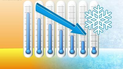 ثبت دمای ۸ درجه سانتی گراد زیر صفر در شهرکرد