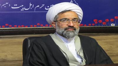 مراسم تشییع و تدفین پیکر مطهر امام جمعه شهید کازرون در زادگاهش قادرآباد + تصاویر