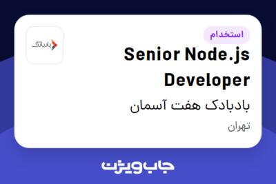 استخدام Senior Node.js Developer در بادبادک هفت آسمان