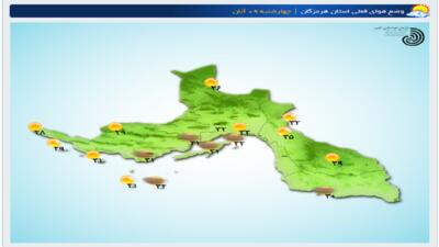 وزش بادهای نسبتا  شدید شمال غربی در هرمزگان