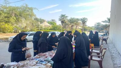 کمک کارکنان صداوسیمای مرکز خلیج فارس به جبهه مقاومت