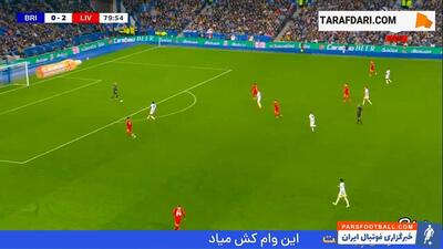 گل سیمون آدینگرا به لیورپول (برایتون 1-2 لیورپول) - پارس فوتبال