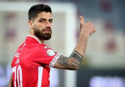 بازگشت هافبک مغموم پرسپولیس به تمرینات