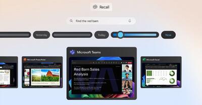مایکروسافت دوباره عرضه ویژگی Recall را به تعویق انداخت