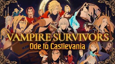 بسته الحاقی Ode to Castlevania از بازی Vampire Survivors منتشر شد