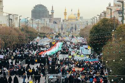 سنگ تمام مشهدی ها در راهپیمایی ۱۳ آبان + ویدئو | رجزخوانی دانشجویان برای آمریکا و اسرائیل