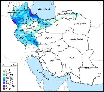 پرباران‌ترین حوضه های درجه دو کشور کدامند؟