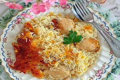 طرز تهیه شِلَکَه پلوی کردی