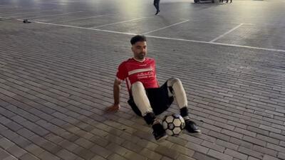 اختصاصی/ گفت و گو با فری استایلر پرسپولیسی در دبی ساعتی پیش از تقابل با الغرافه