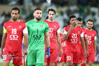 پرسپولیس 0 - الغرافه 0/ پایان نیمه اول