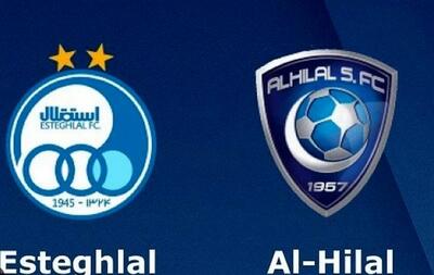 خلاصه بازی استقلال 0–3 الهلال