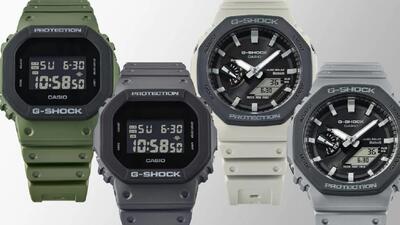 کاسیو از سری جدید ساعت‌های G-SHOCK خود رونمایی کرد