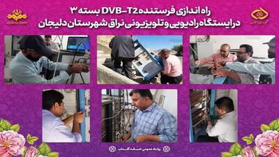 بهره‌برداری از فرستنده DVB-T۲ بسته ۳ در ایستگاه رادیویی و تلویزیونی نراق