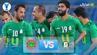 خلاصه بازی الوحدات اردن 1-0 استقلال تاجیکستان