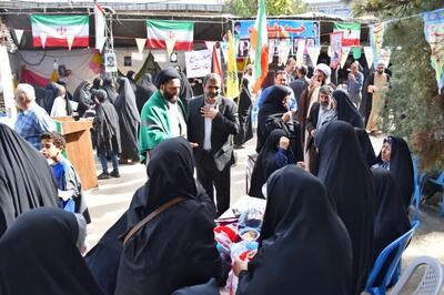 برپایی خیمه مقاومت در علی‌آبادکتول