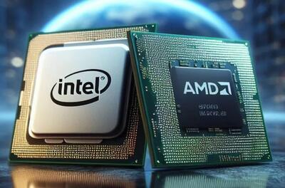 برای اولین‌ بار در تاریخ، فروش AMD در بازار مراکز داده از اینتل پیشی گرفت