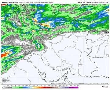 هشدار بارش باران برای این استان‌ها+اسامی