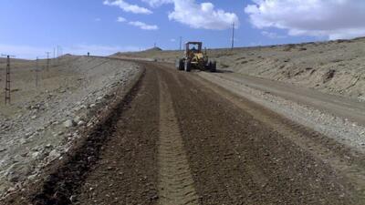 مرمت ۲۴۷ کیلومتر راه روستایی شنی در همدان