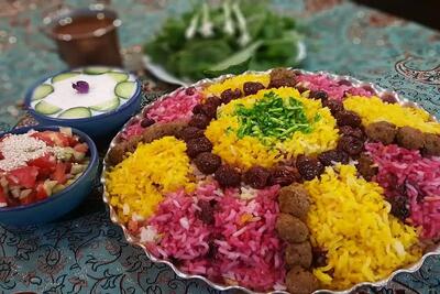 طرز تهیه آلبالو پلو با گوشت چرخ کرده خوشمزه و لذیذ