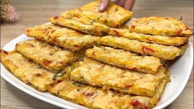 طرز تهیه میان وعده سالم و خوشمزه تر از پیتزا با سیب زمینی