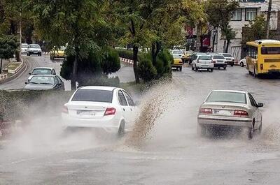 هشدار هواشناسی درباره رگبار و آب‌گرفتگی در ۲۲ استان