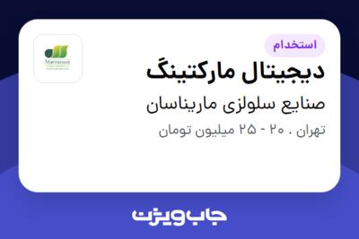 استخدام دیجیتال مارکتینگ در صنایع سلولزی ماریناسان