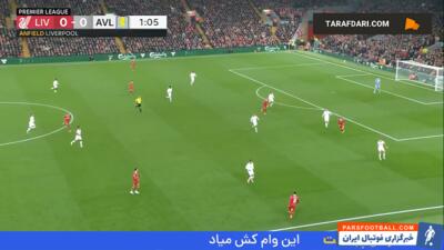 خلاصه بازی لیورپول 2-0 استون ویلا (لیگ برتر انگلیس - ۲۵-۲۰۲۴) - پارس فوتبال