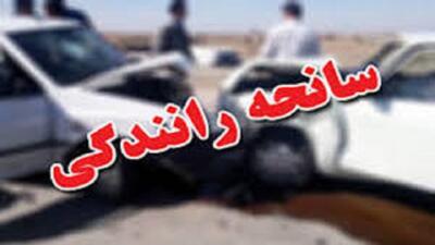 سانحه جاده‌ای در نهاوند یک کشته برجا گذاشت