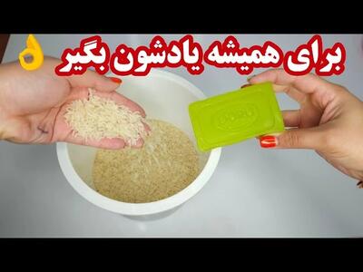 روش اصلی و رمز و راز پخت برنج ایرانی و دفع حشرات / ۵ روش خانه داری مهم که باید یاد بگیرین