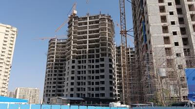 اقدام پرخطر خانم مهندس ناظر در پروژه ساختمانی+فیلم