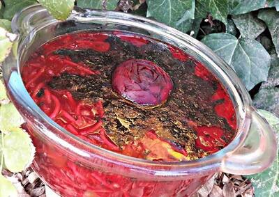 آش چغندر ، طرز تهیه مرحله به مرحله آش چغندر یا لبو / غذای خوشمزه و مقوی برای فصول سرد و شب یلدا