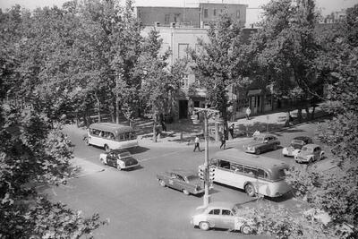 نمایی از ساختمان‌های تهران در ۶۰ سال قبل (تصویر)